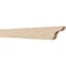 Ekena Millwork 2in. W x 4in. H x 32in. L Carmel Woodgrain TimberThane Rafter Tail, Primed Tan RFTUR02X04X32CARRCPR - alternate 1